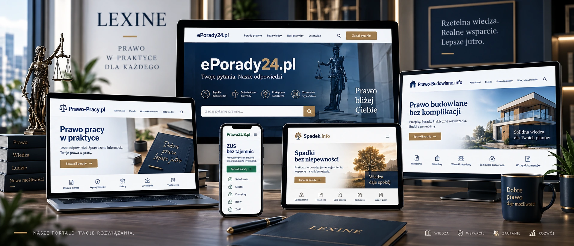Rozwój serwisów prawnych
