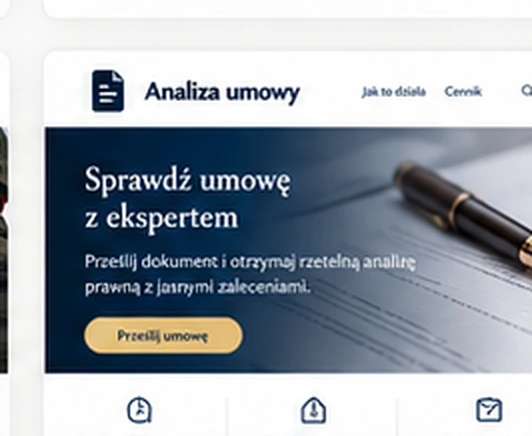 Miniatura serwisu Analiza umowy
