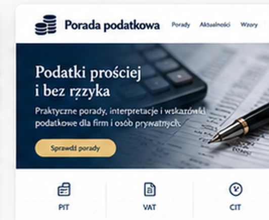 Miniatura serwisu Porada podatkowa