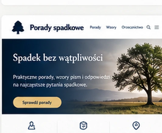 Miniatura serwisu Porady spadkowe