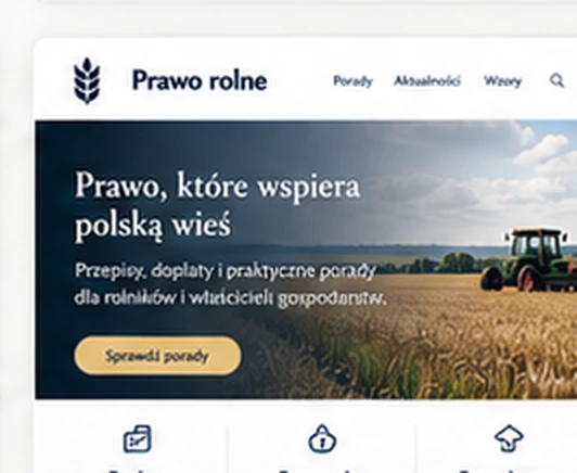Miniatura serwisu Prawo rolne