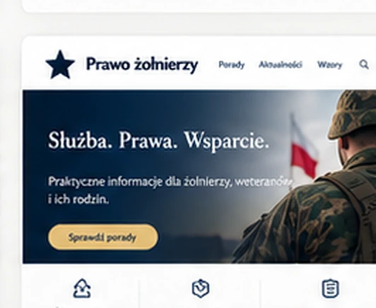 Miniatura serwisu Prawo żołnierzy
