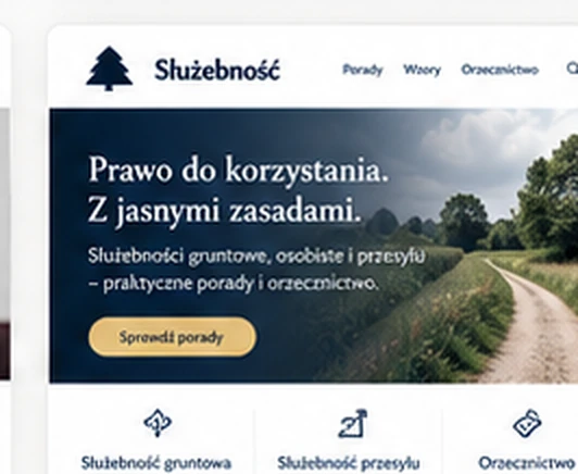 Miniatura serwisu Służebność