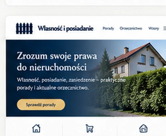 Miniatura serwisu Własność i posiadanie
